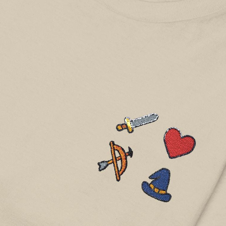 Runescape Embroidery Tshirt