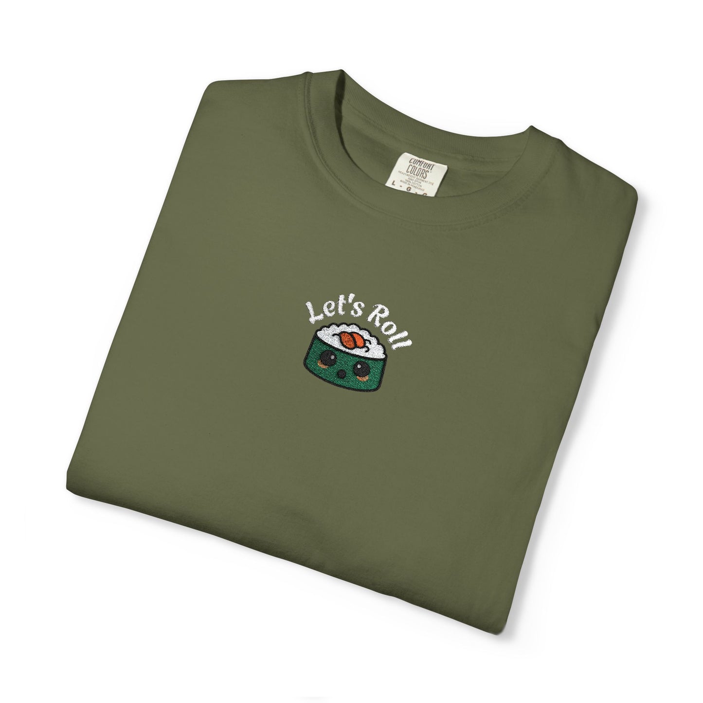 Let's Roll Embroidery ComfortColors T