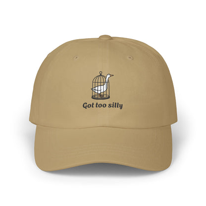 Silly Goose Embroidery Hat