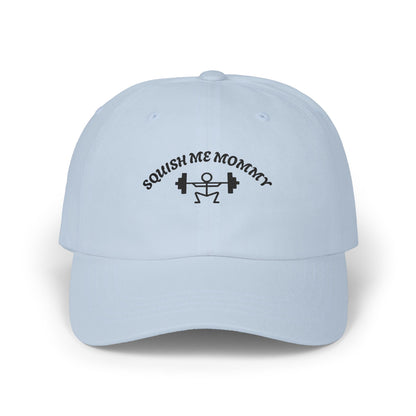 Squish Me Mommy Embroidery Hat