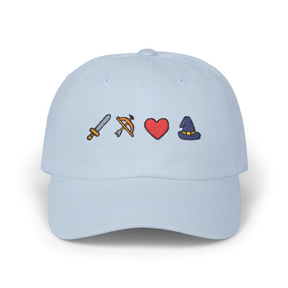 Charm Embroidery Hat