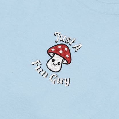 Just A Fun Guy Embroidery Tshirt