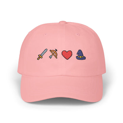 Charm Embroidery Hat