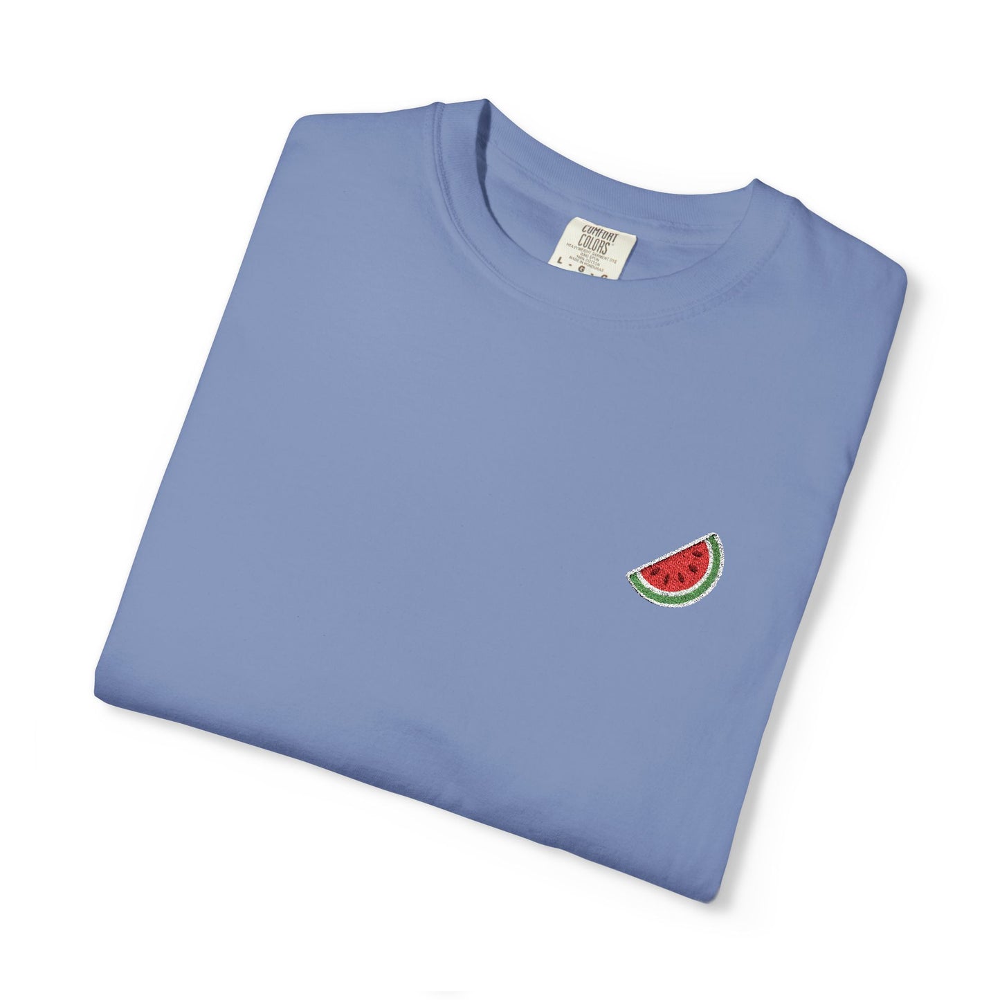 Watermelon Embroidery ComfortColors T