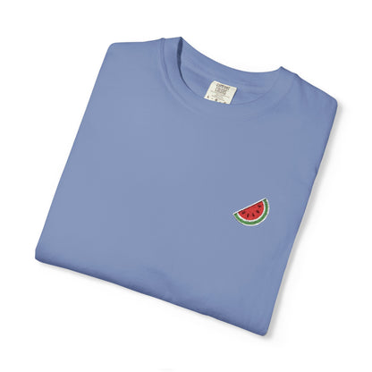 Watermelon Embroidery ComfortColors T