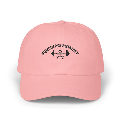 Squish Me Mommy Embroidery Hat