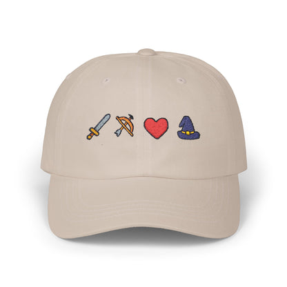Charm Embroidery Hat