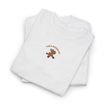 You A-Moose Me Embroidery Tshirt