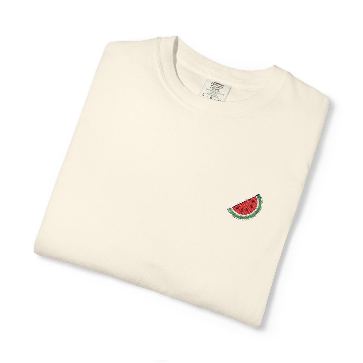 Watermelon Embroidery ComfortColors T