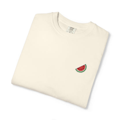 Watermelon Embroidery ComfortColors T