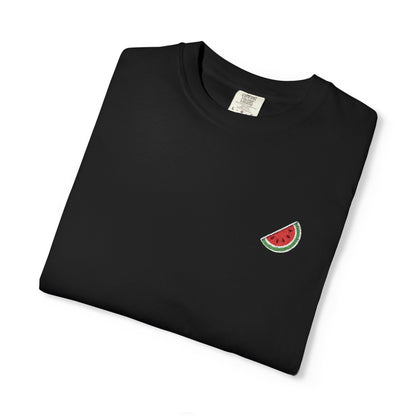 Watermelon Embroidery ComfortColors T