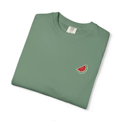 Watermelon Embroidery ComfortColors T