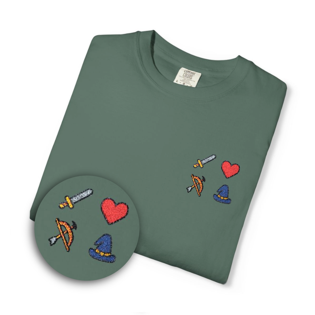 Skills Embroidery ComfortColors T